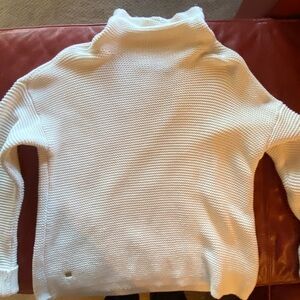 Cozy White Turtleneck Sweater